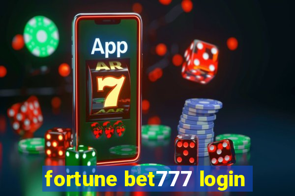 fortune bet777 login